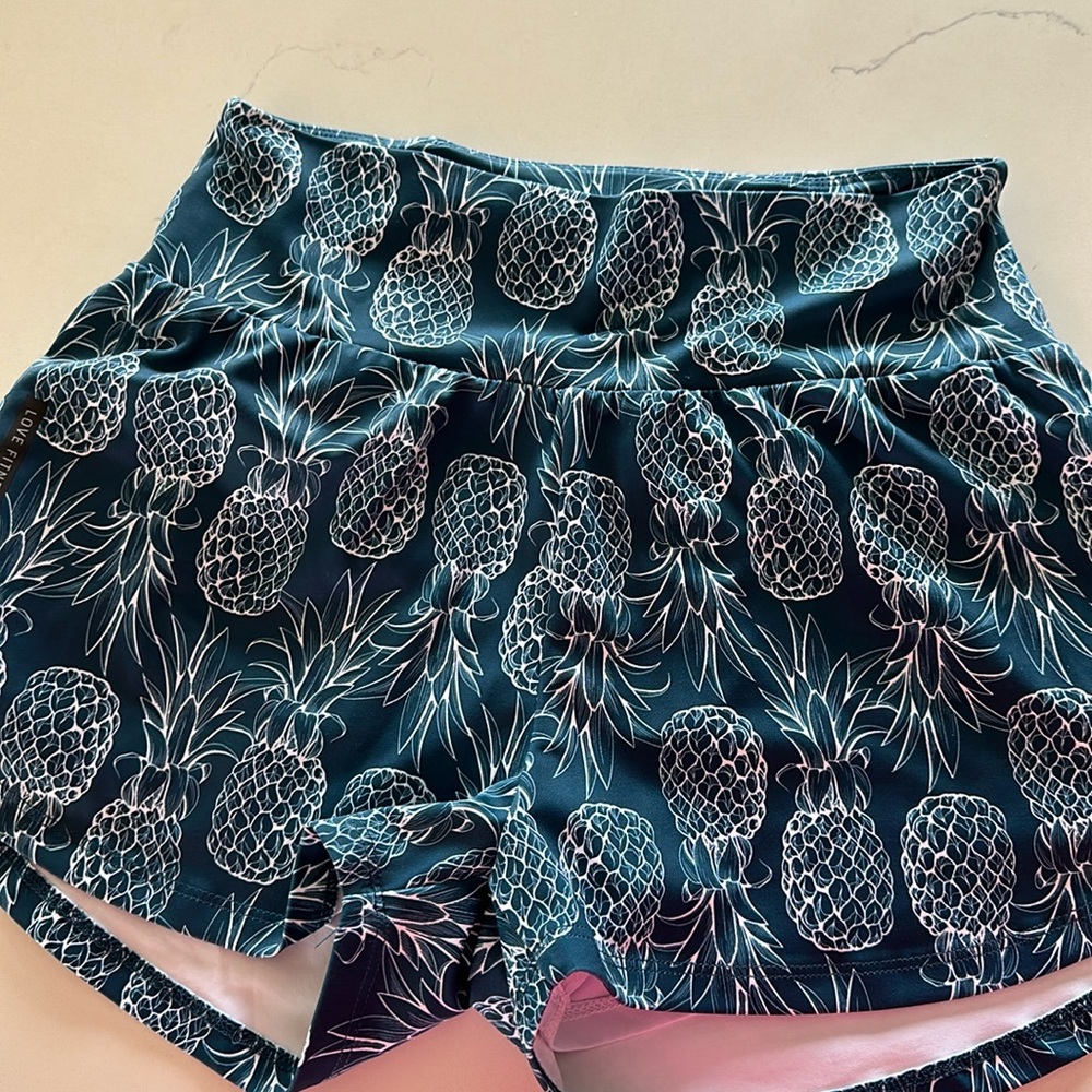 Love fitness shorts